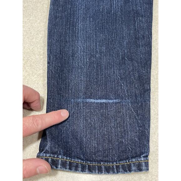 Naked & Famous Jeans Men’s Size 34x32 Blue Selvedge Denim Slim Straight - Picture 11 of 12